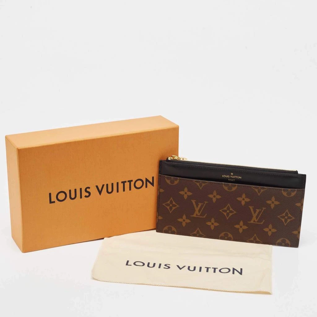 Louis Vuitton Louis Vuitton Monogram Canvas Slim Purse 6