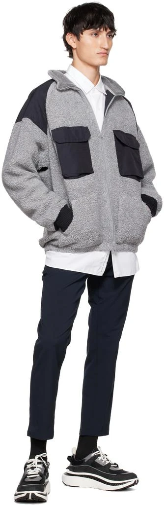 Nanamica Gray Paneled Jacket 4