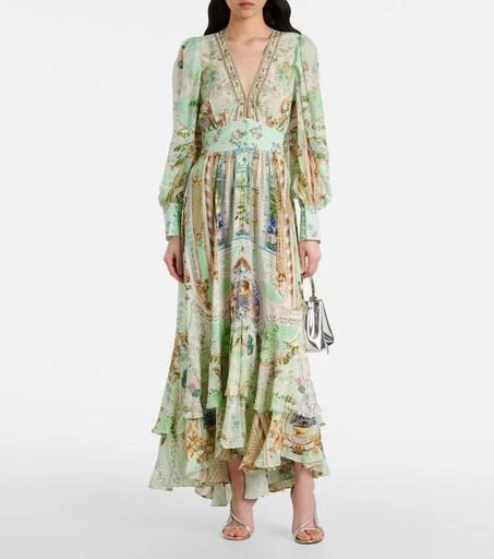 Crystal-embellished silk maxi dress  On Sale Now with Up to 50% Off |  Discover Exclusive Deals & Savings at BeyondStyle  Authentic Camilla  dresses|women|summer|e|designers|w|n|o|m|camilla|clothing with Limited-Time  Discounts, Free Shipping, and Price