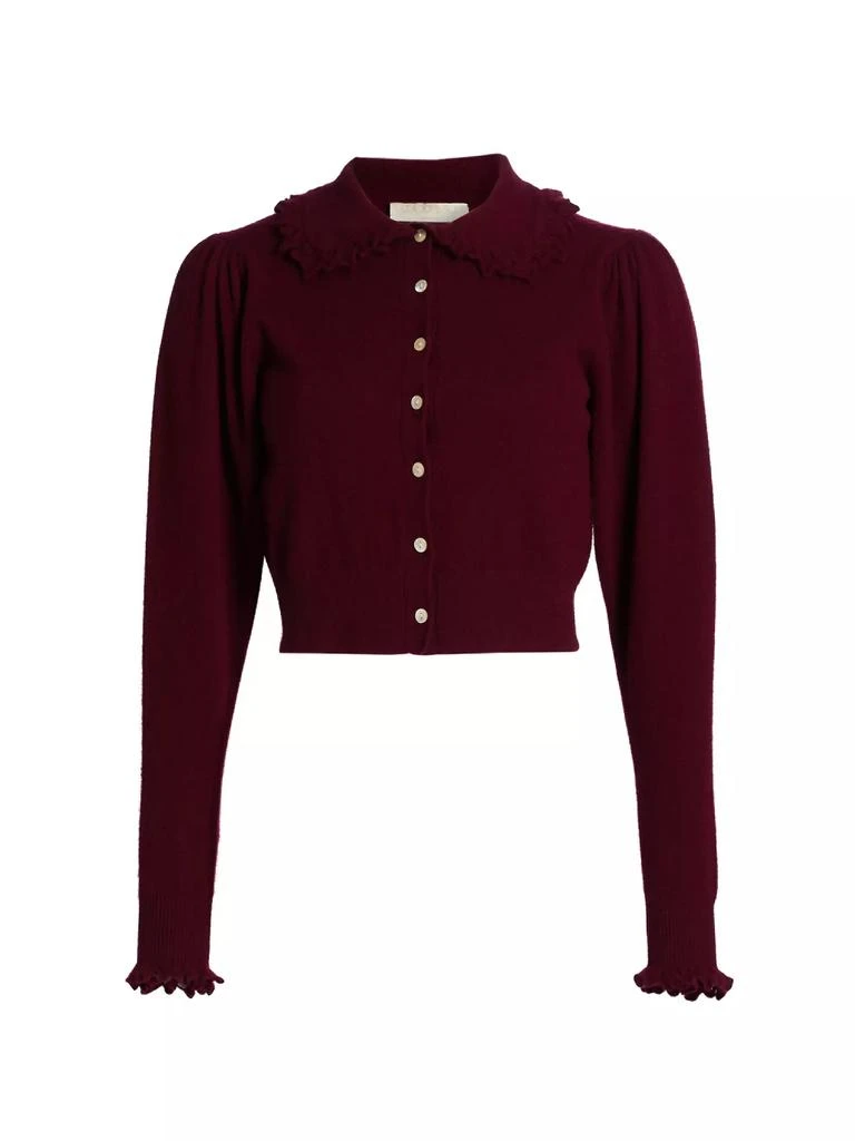 Ulla Johnson Kalila Cashmere Crop Cardigan 1
