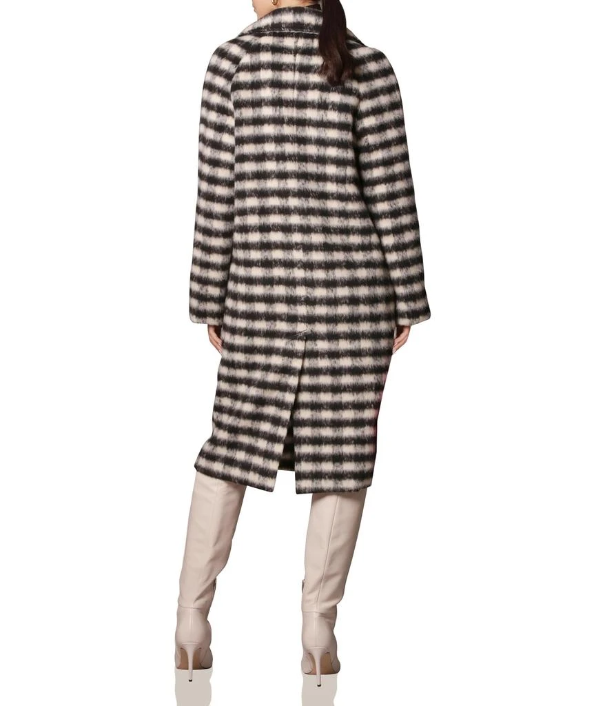 Avec Les Filles Houndstooth Double-Face Raglan Coat 3