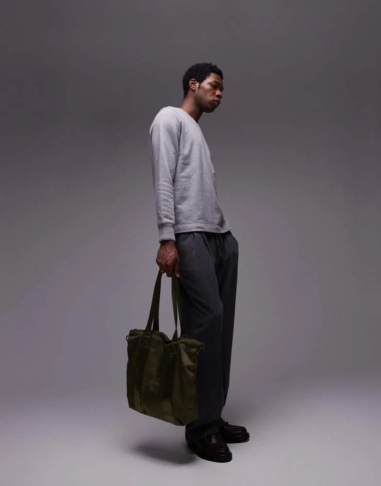 ARKET ARKET terry jersey sweatshirt with pocket in grey 4