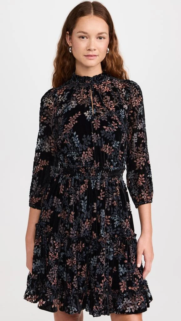 Shoshanna Arlene Velvet Dress 6