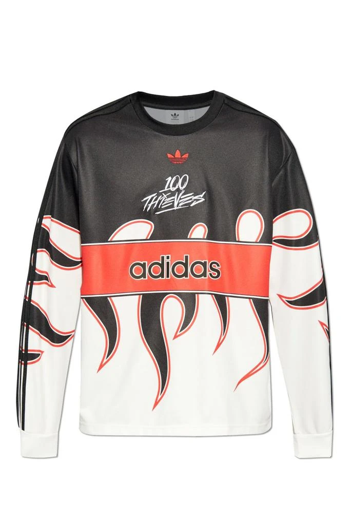 Adidas Adidas Originals X 100 Thieves Long-Sleeved Jersey T-Shirt 1