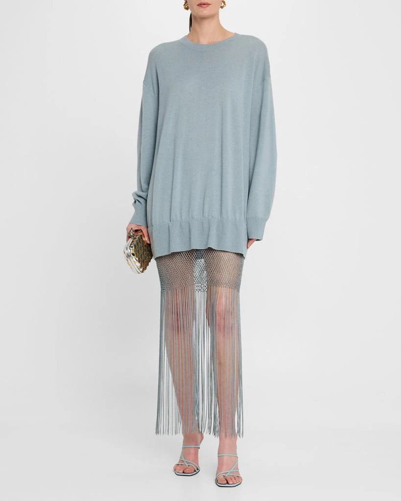 Christopher Esber Macrame Monument Maxi Sweater Dress 2