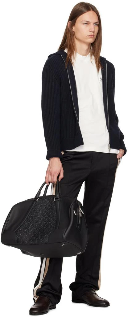 Salvatore Ferragamo Black Gancini Duffle Bag 4