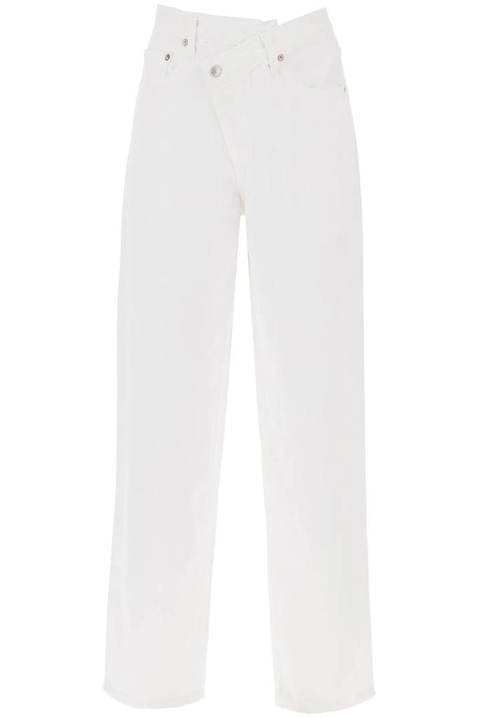 AGOLDE criss cross jeans 1