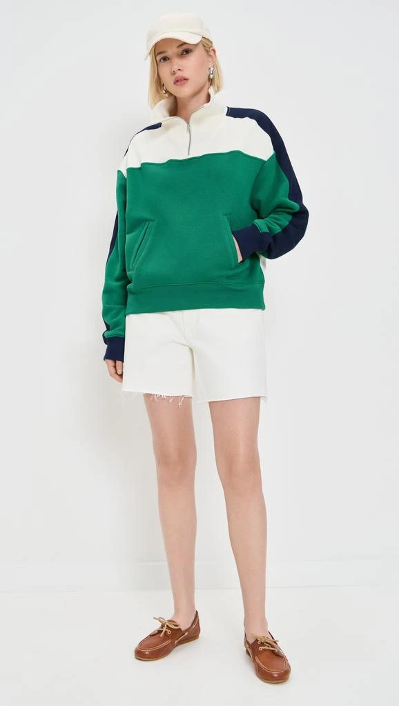 Rag & Bone Vintage Terry Sport Block Half Zip 4