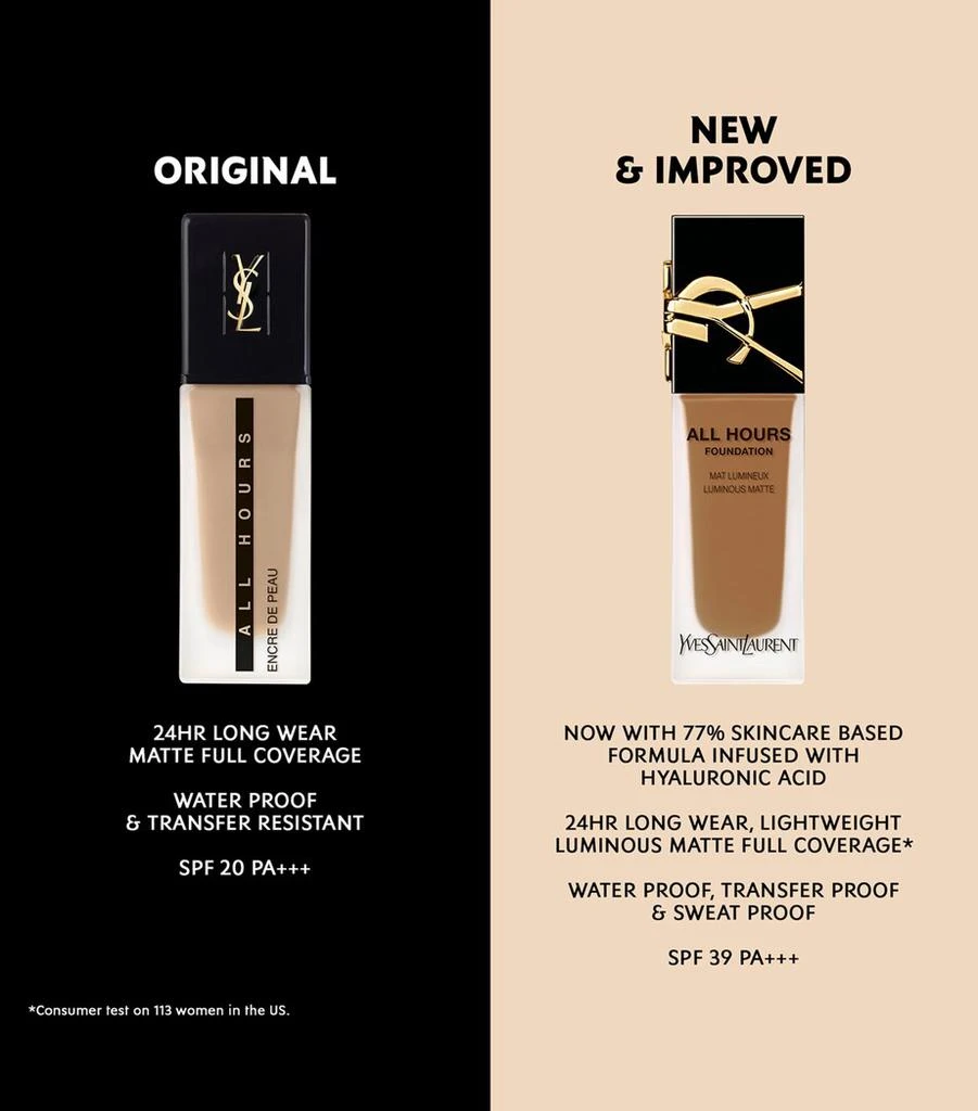 Yves Saint Laurent All Hours Foundation - NEW 4
