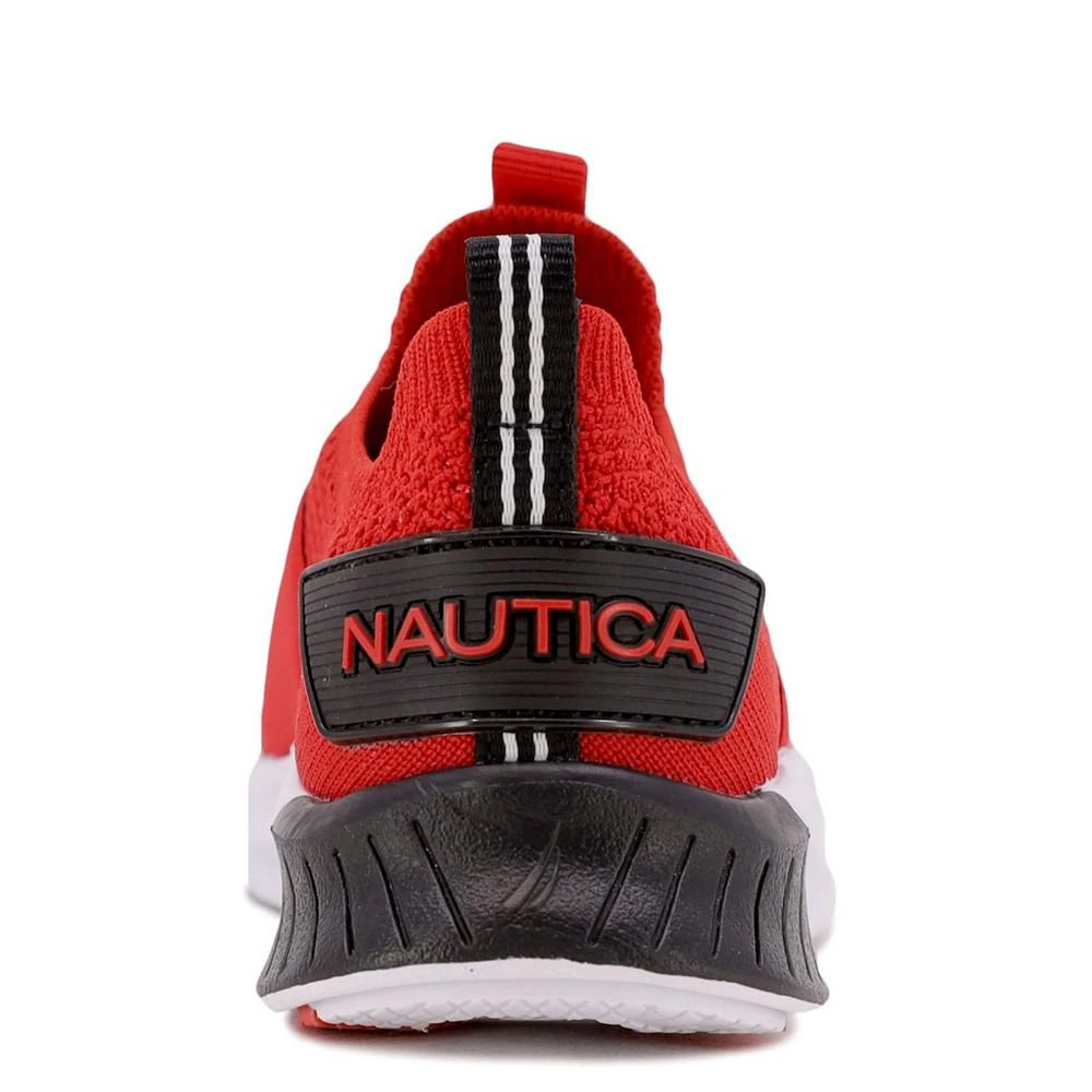 Nautica Little Boys Knit Slip-On Bungee Laces Athletic Sneaker 2