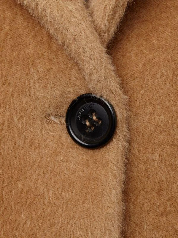 Jane Post Single-Breasted Alpaca & Wool Boy Coat 4