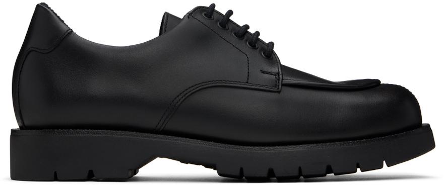 KLEMAN Black Officier Derbys