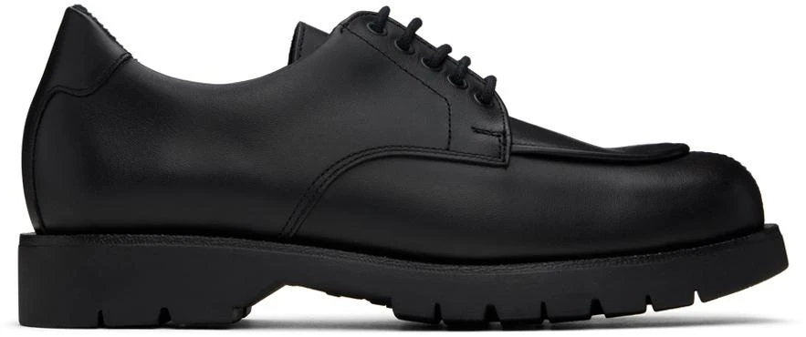 KLEMAN Black Officier Derbys 1