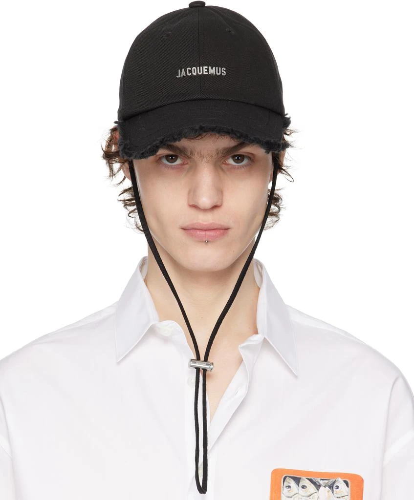 Jacquemus Black Les Classiques 'The Artichaut' Cap 1
