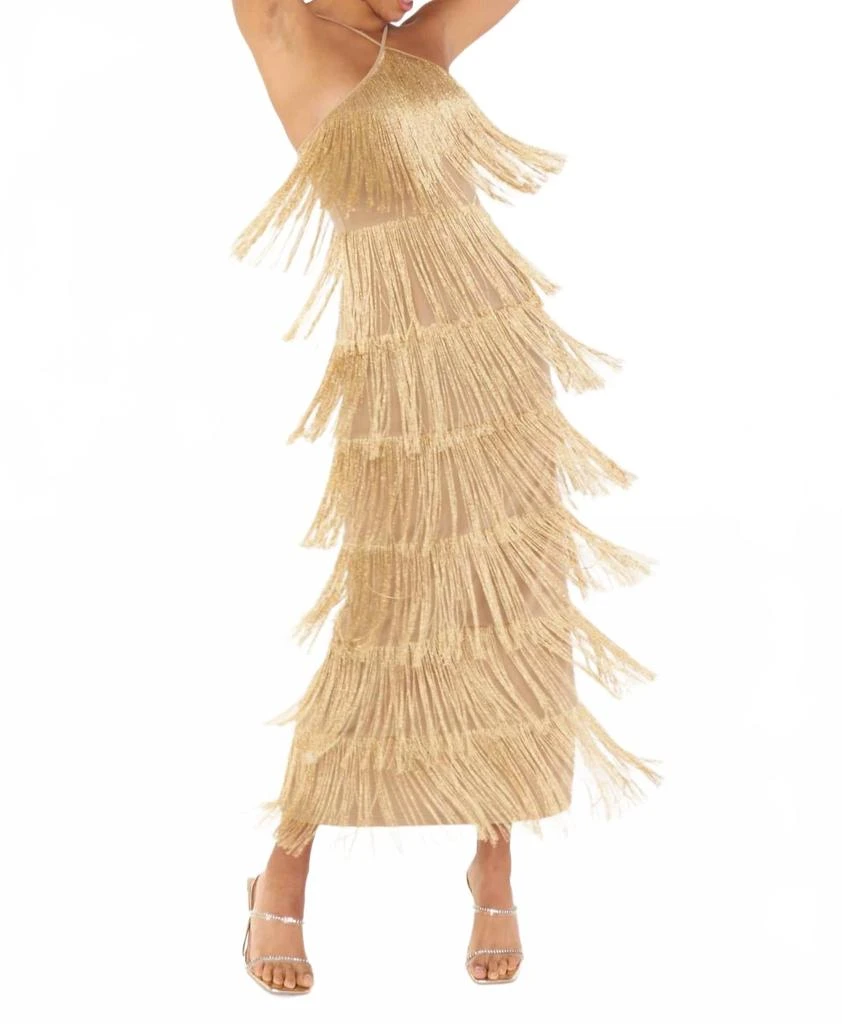 Shop Gatsby Maxi Dress In Gold Rush Fringe on Sale at BeyondStyle  Get 20%  Off Gatsby Maxi Dress In Gold Rush Fringe with Limited-Time Flash Deals,  Exclusive Discounts, and Special Offers.