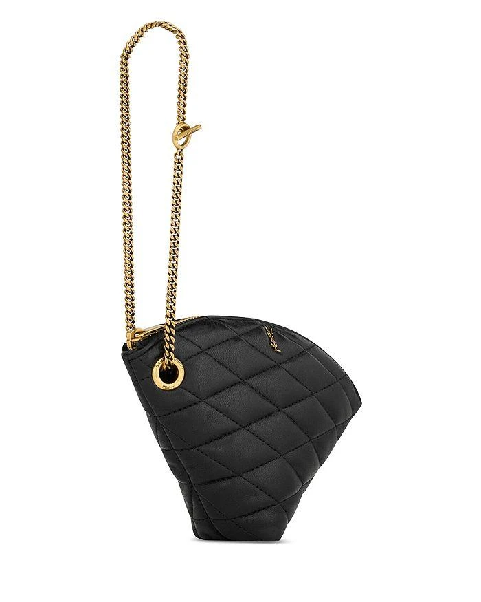 Yves Saint Laurent Sade Coin Purse in Lambskin 3