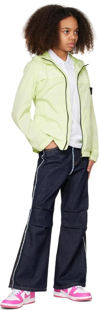 NIKE Big Kids Pink & White Dunk Low Sneakers 5