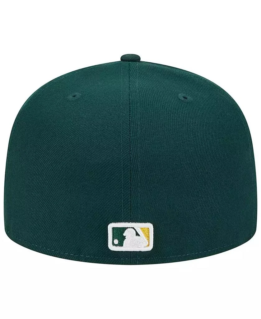 New Era Men's Green Oakland Athletics 1989 World Series Team Color 59FIFTY Fitted Hat 4