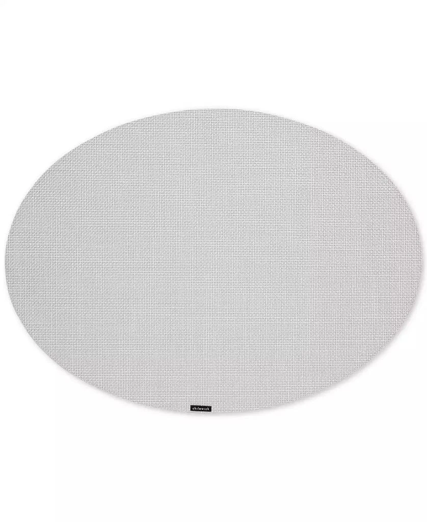 Chilewich Mini Basketweave Oval Placemat 1