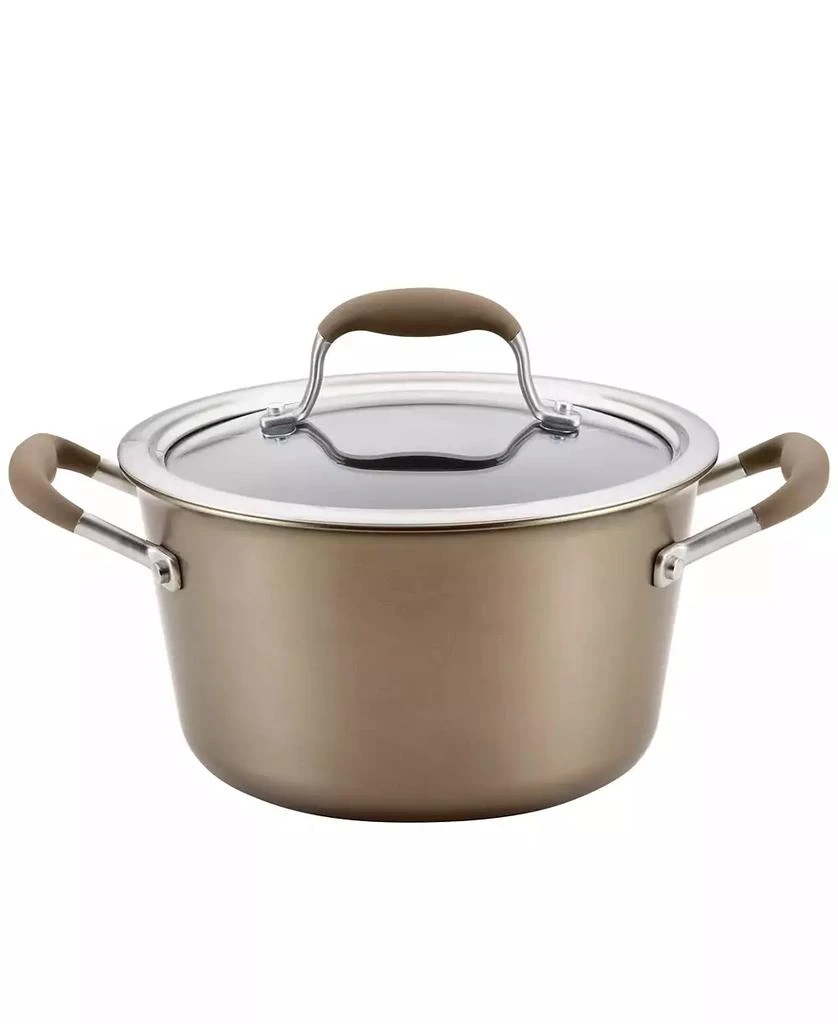 Anolon Advanced Home Hard-Anodized Nonstick 4.5-Qt. Tapered Saucepot 1
