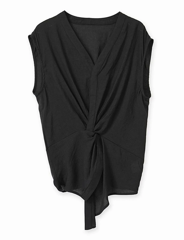 Pixie Market Black Twist Front Top-PREORDER 4