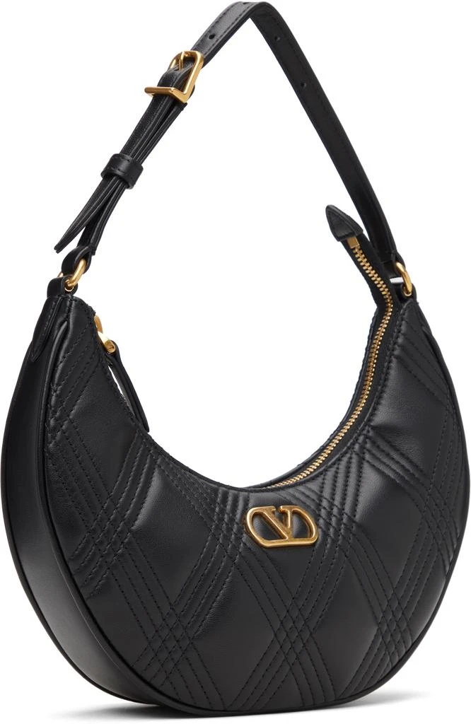 Valentino Black Quiltie 67 Mini Bag 2