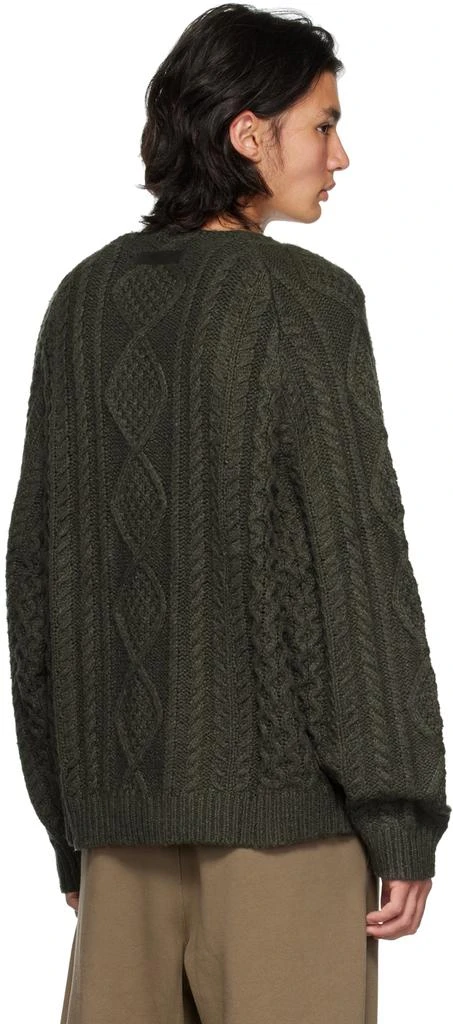 Essentials Gray Raglan Sweater 3