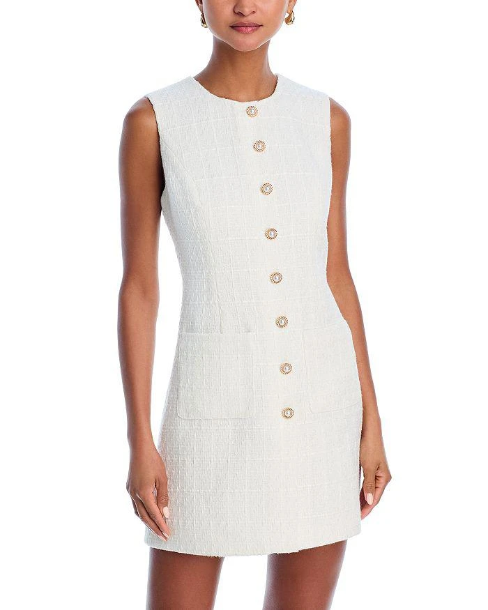 Tweed Mini Sheath Dress - Exclusive  On Sale Now with Up to 50% Off |  Discover Exclusive Deals & Savings at BeyondStyle  Authentic AQUA dress|women  with Limited-Time Discounts, Free Shipping,
