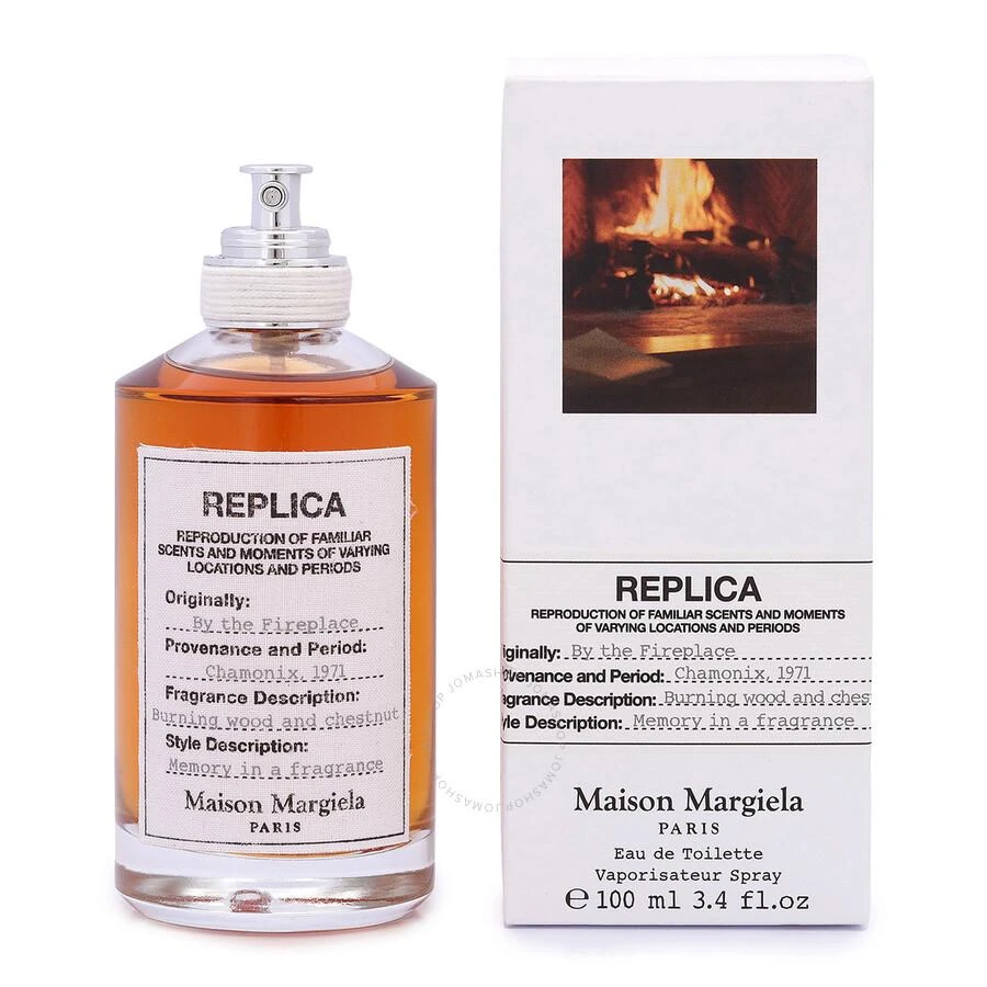 Maison Margiela Men's Replica By The Fireplace EDT Spray 3.4 oz Fragrances 3614270562112 2
