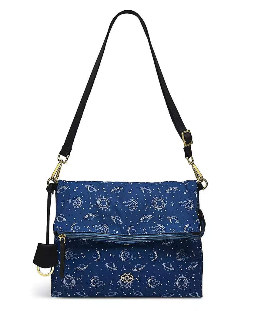 Radley 24/7 Cosmic Dog Small Nylon Flapover Crossbody Bag 1