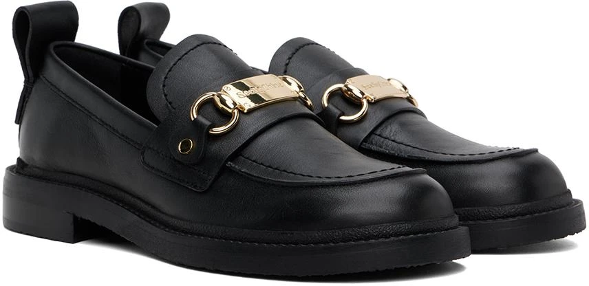 See by Chloé Black Signature 1 Loafers 4
