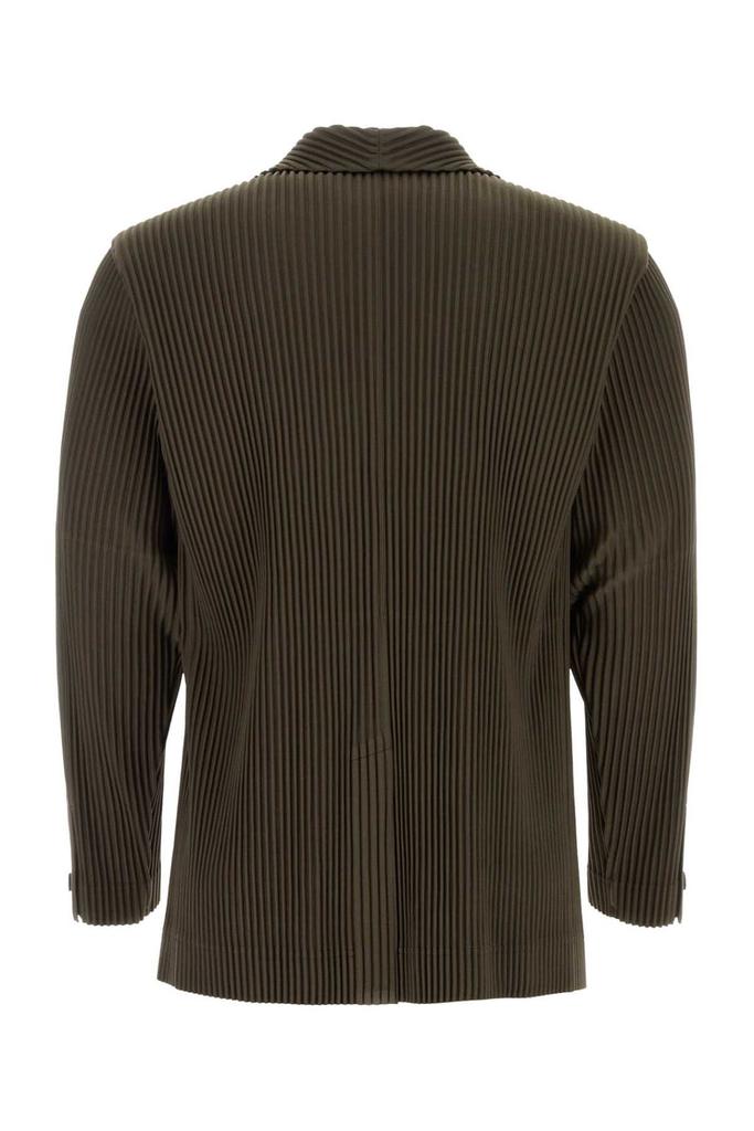 Homme Plissé Issey Miyake Homme Plissé Issey Miyake Single Breasted Tailored Pleats Jacket