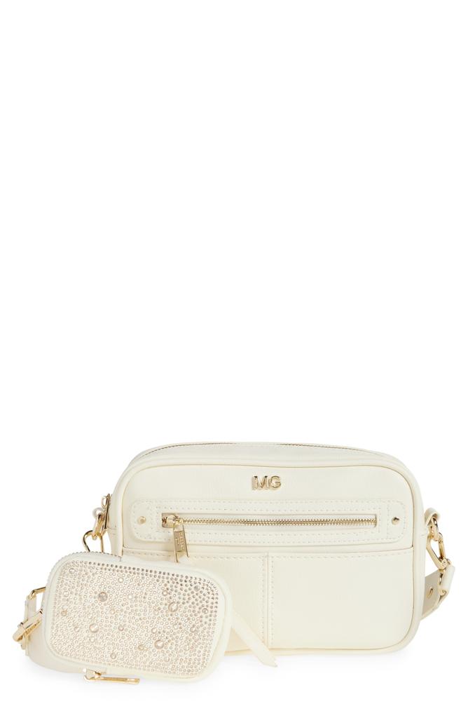 Madden Girl Camera Crossbody Bag with Pouch