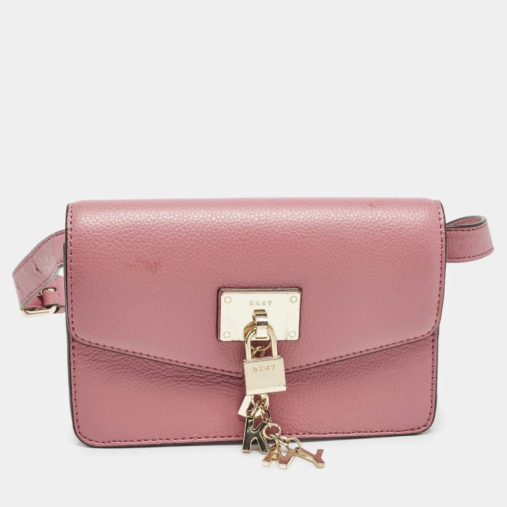 DKNY DKNY Pink Leather Elissa Belt Bag 1