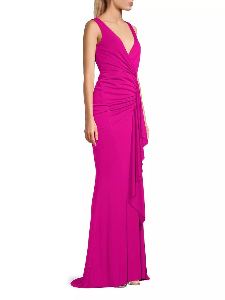 Donna Karan Cascade Sleeveless Draped Gown 4