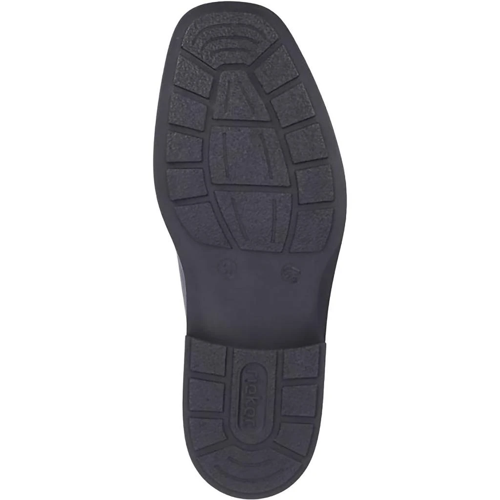 Rieker Men's Maurice Leather Dress Shoes In Nero/black 4