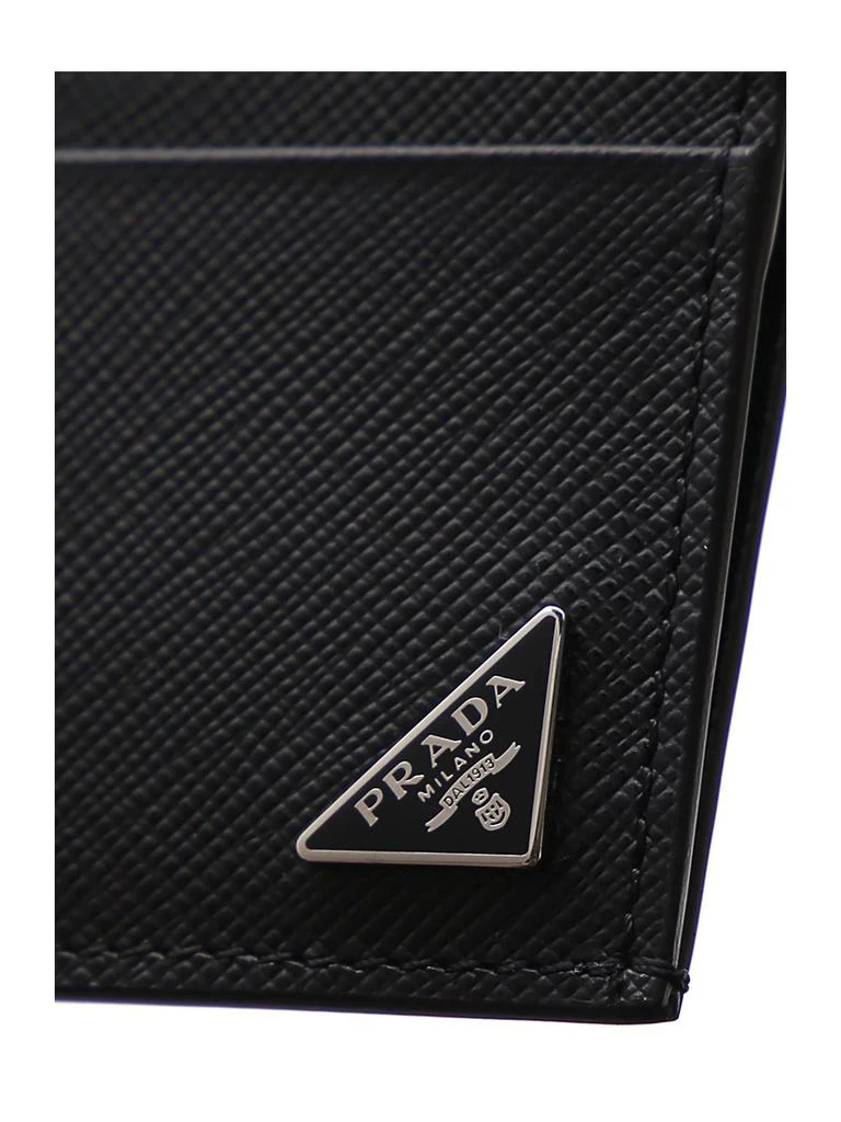 Prada Prada Logo Plaque Cardholder 4
