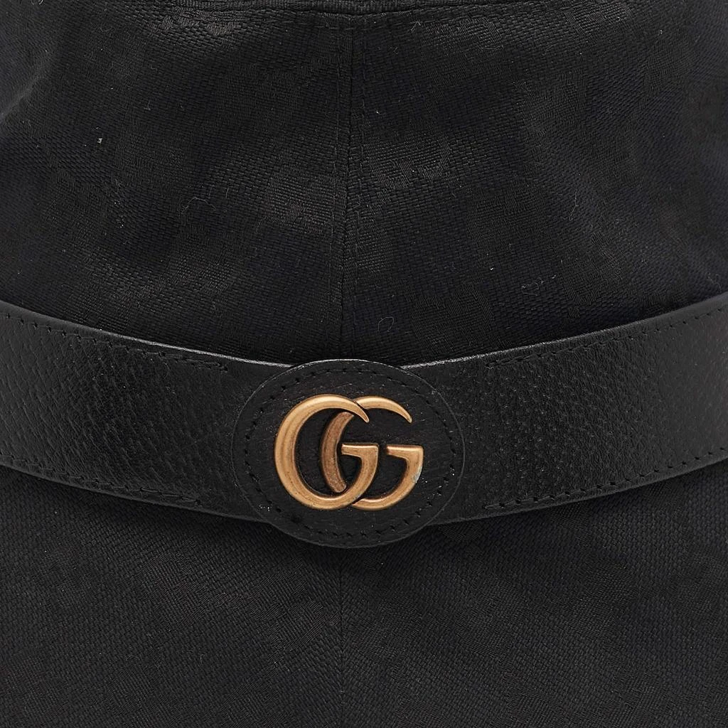 Gucci Gucci Black GG Supreme Canvas Bucket Hat M 4