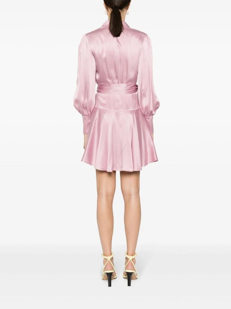 Zimmermann SILK WRAP MINI DRESS 2