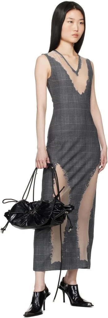 Diesel Beige & Gray D-Myliane Midi Dress 5