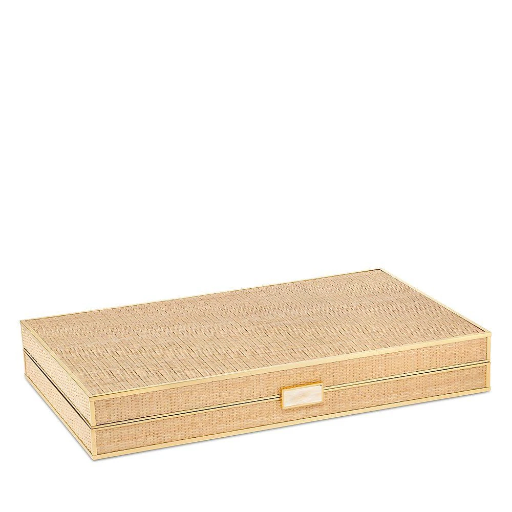 AERIN Cane Backgammon Set 4