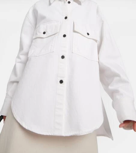 Khaite Mahmet denim shirt 6
