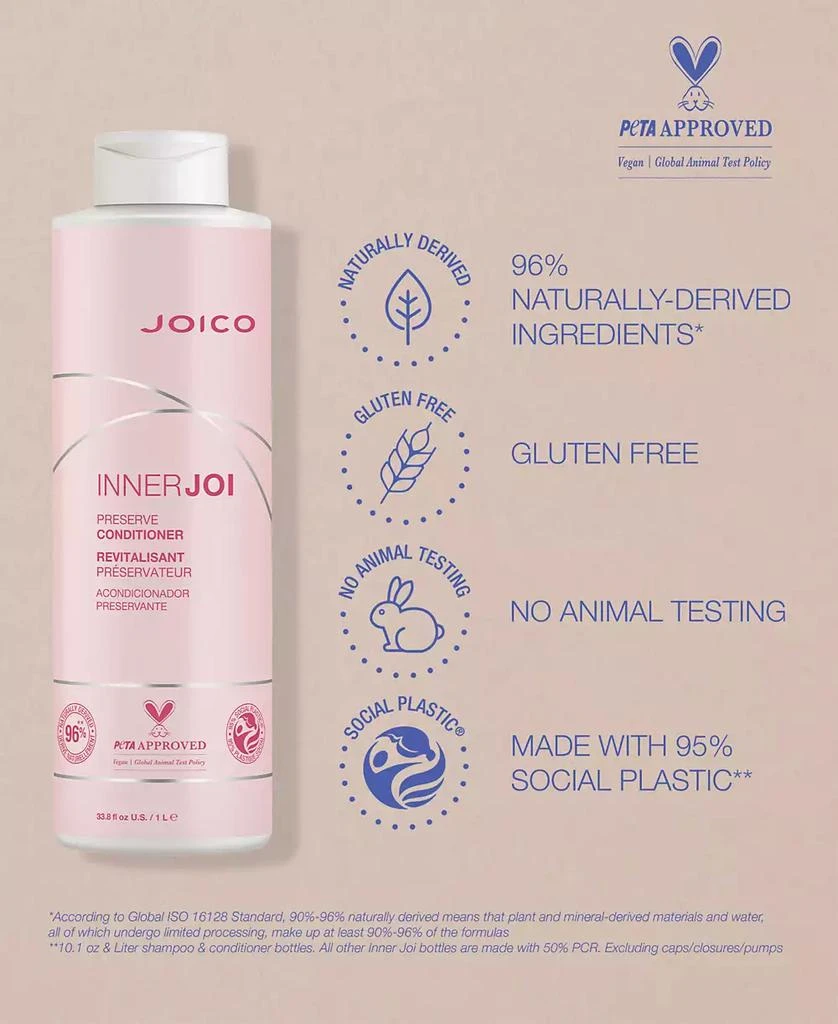 JOICO Inner Joi Preserve Conditioner, 33.8 oz. 5