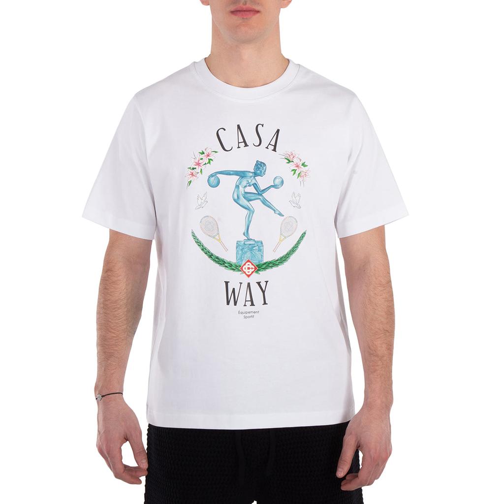 Casablanca White Statue En Marbre T-Shirt - T-Shirts