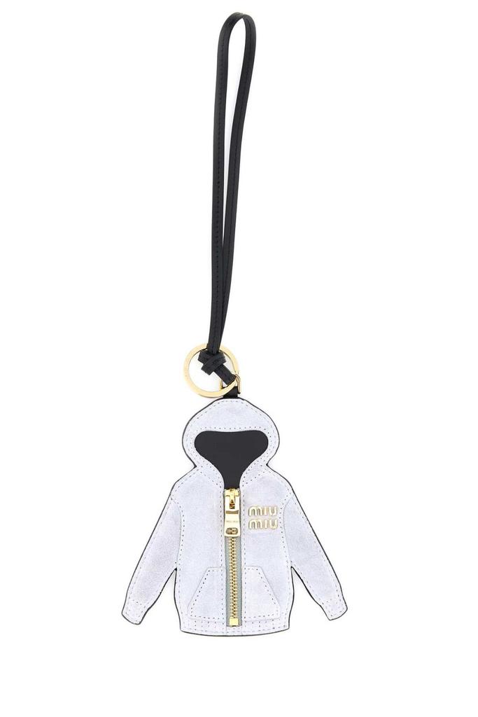 Shop Black Leather Beau Keyring Necessaire on Sale at