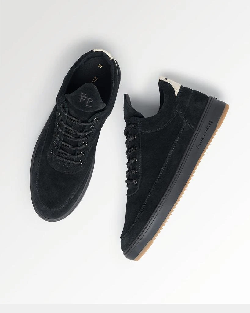 Conventional Low Top Ripple Suede Black 4