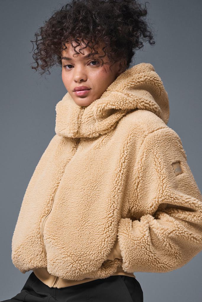 Alo Foxy Sherpa Jacket - Camel