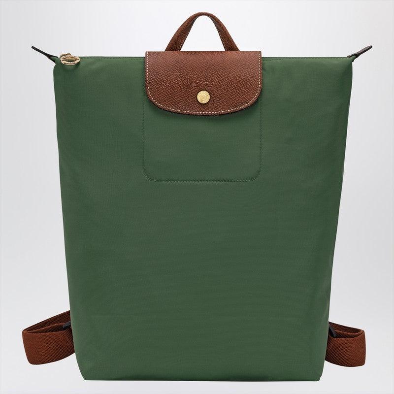Longchamp Medium Le Pliage Green Backpack - Backpacks