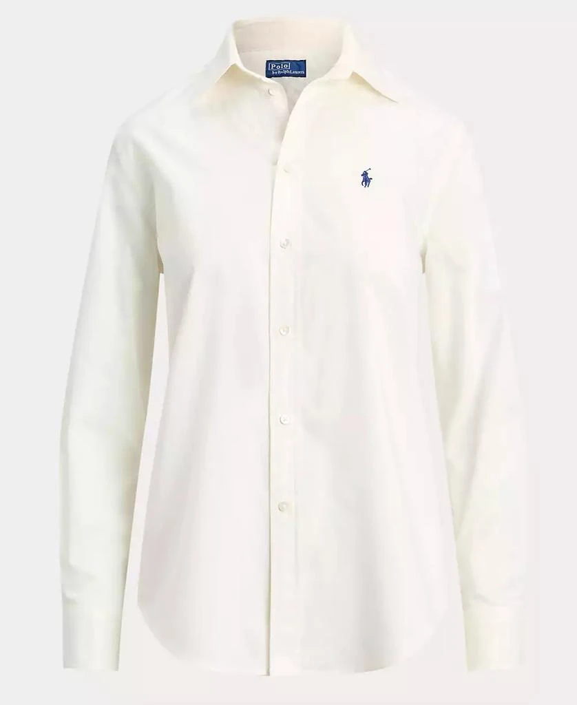 Ralph Lauren Women's Classic-Fit Cotton Twill Shirt 5