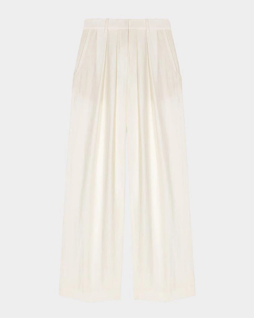 Maje Pivalu Wide-Leg Trousers 1